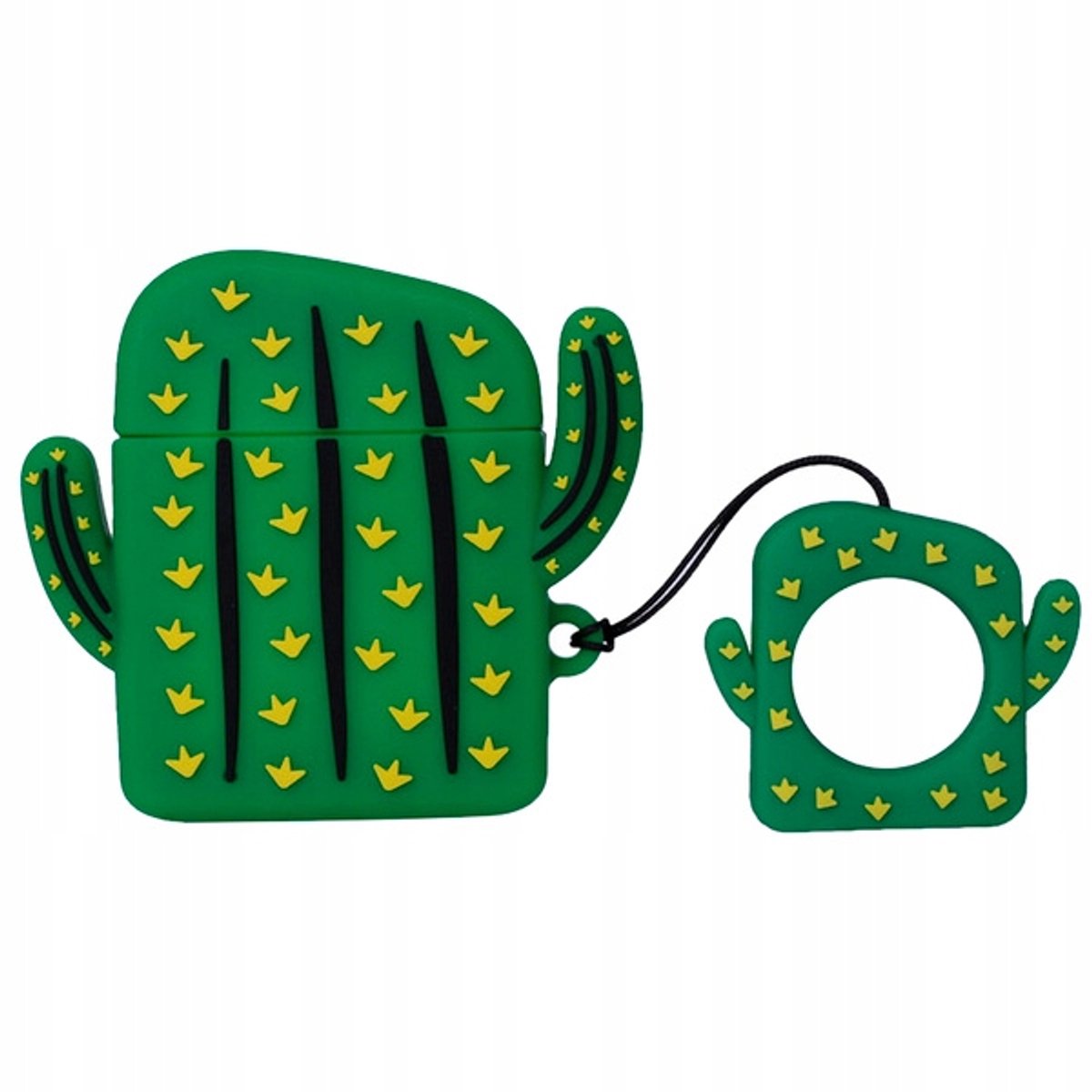 3D Cactus Hoesje voor AirPods Pro - Siliconen Beschermhoes