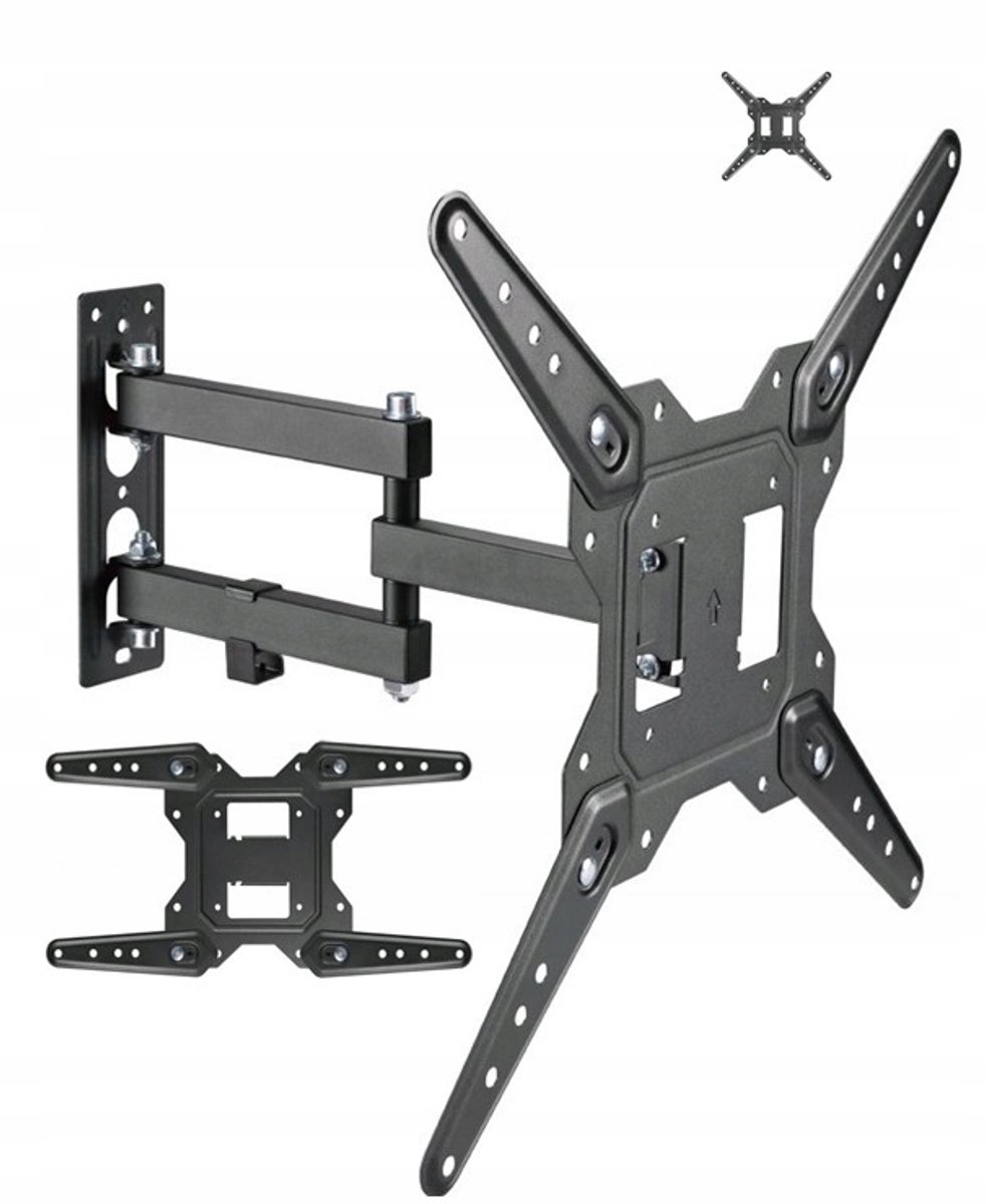 Draaibare TV-muurbeugel voor 19-inch schermen