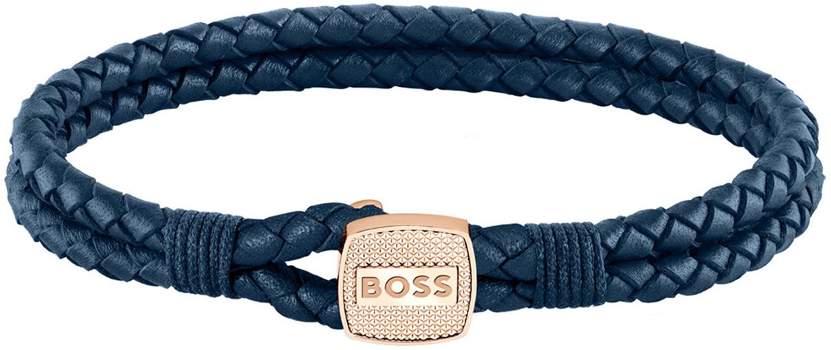 BOSS HBJ1580668M SEAL Heren Armband - Gevlochten armband