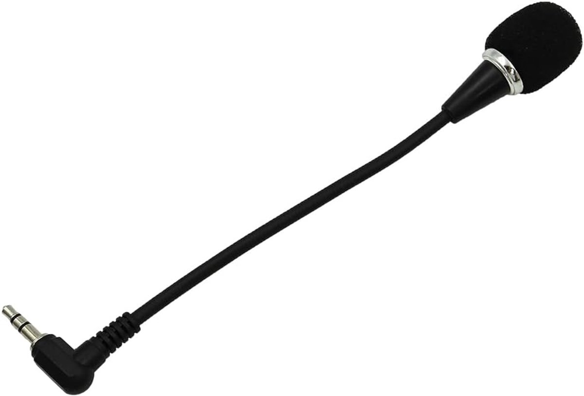 longziming -Mini Microfoon met 3,5 mm Audio Aansluiting – Condensator Microfoon voor Computer, Laptop, Tablet, Online Vergaderingen