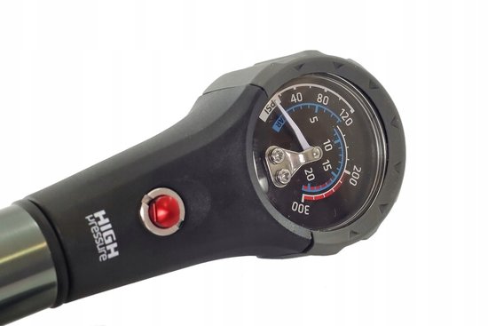 Merkloze Fietsbanden & Demper Pomp met Manometer — afbeelding 2