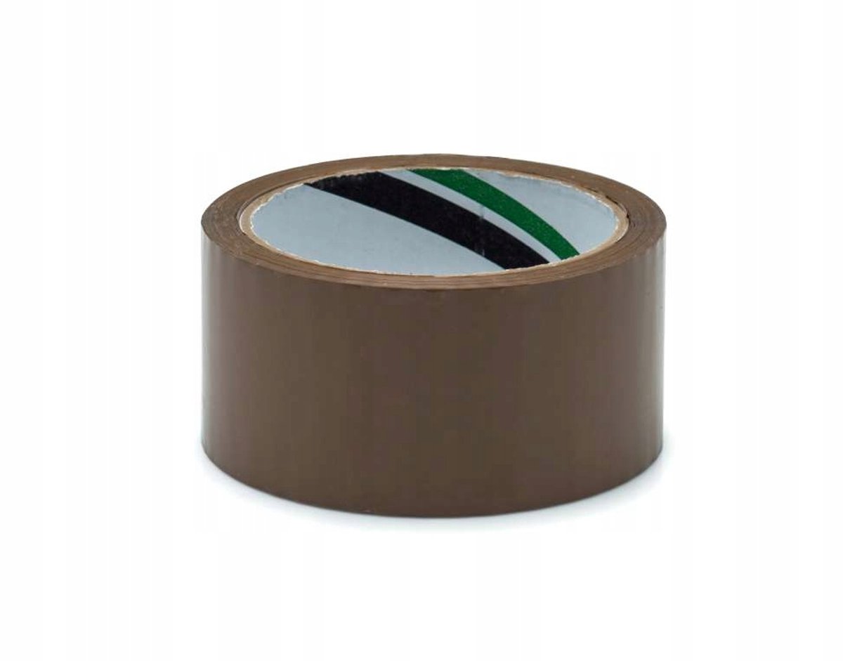 Bruine EKO Solventvrije Verpakkingstape 48mm x 54m