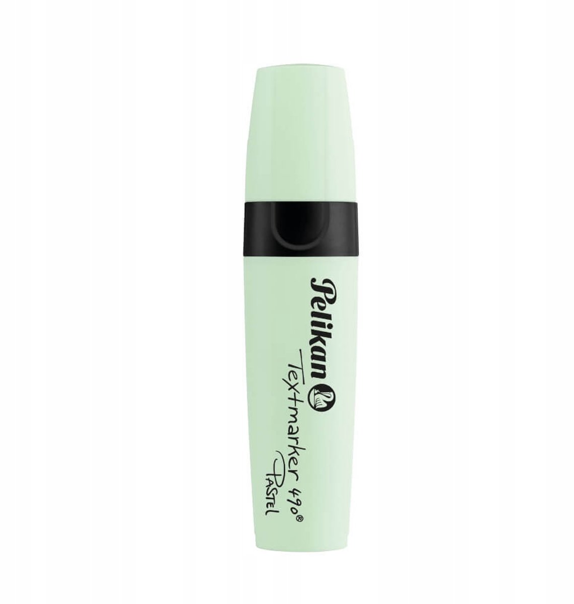 Merkloos Pastel Groene Markeerstift met Afgeschuinde Punt