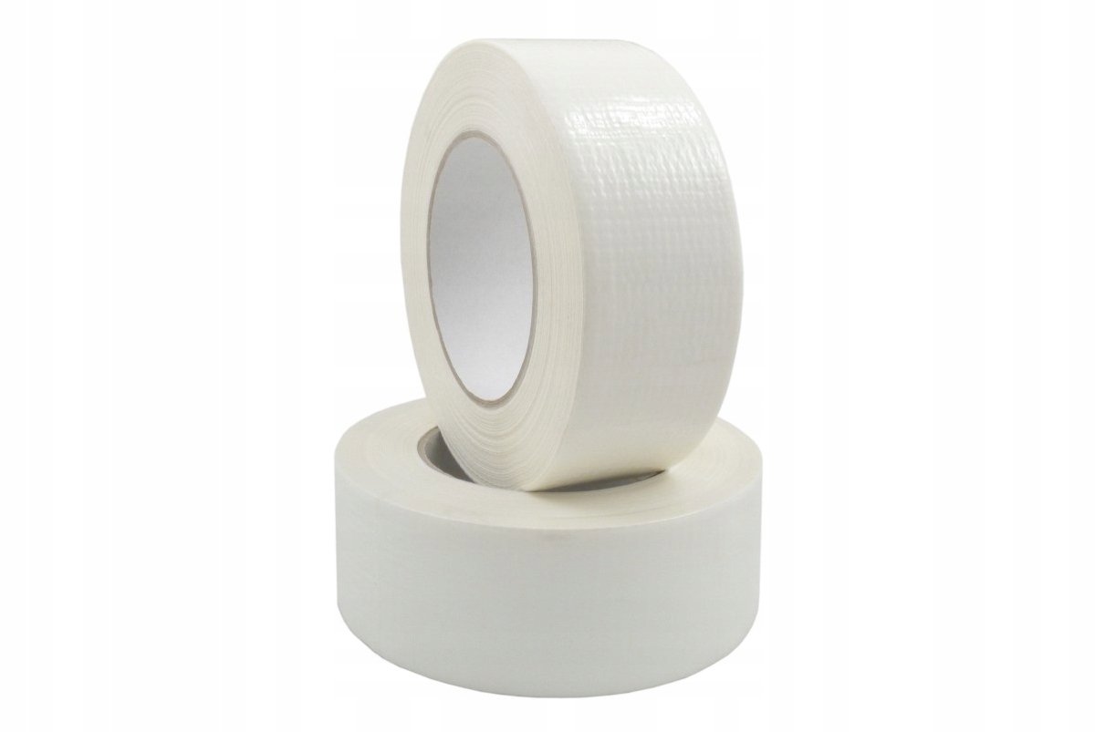 Duct Tape Reparatie 50mm x 50m Wit - Sterke Gaffa Tape