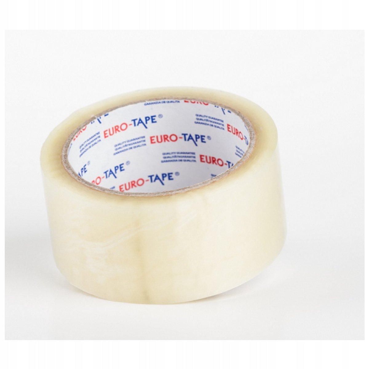 Sterke transparante verpakkingstape 75mm x 66m met rubberlijm