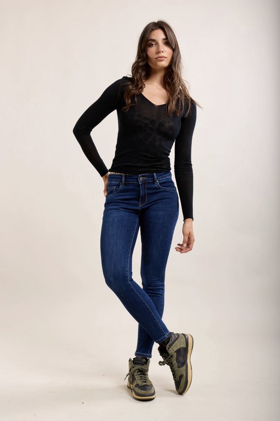 Jean skinny pushup Toxik bleu foncé taille 38