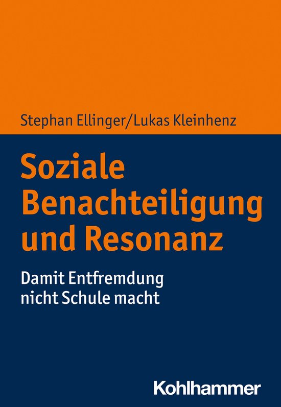 Soziale Benachteiligung und Resonanzerleben - cover