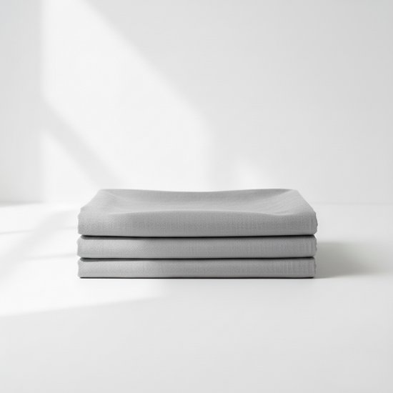 LUTCHOS Nappe - Nappe - Nappe Luxe - Déperlante - Lavable - Polyester - Grijs - 140x240 cm - Noël