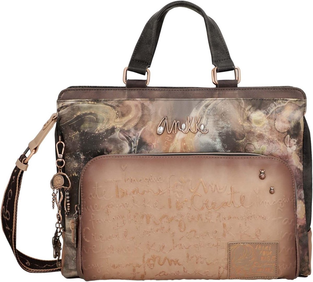 Laptoptas Dames Multicolor, Aktetas met Vakken voor Laptop en Tablet