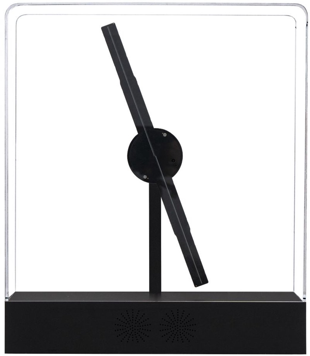Hologram Ventilator Techdecor P20S met Audio – 3D LED Holographic Display – Bluetooth Geluid – App & PC Besturing