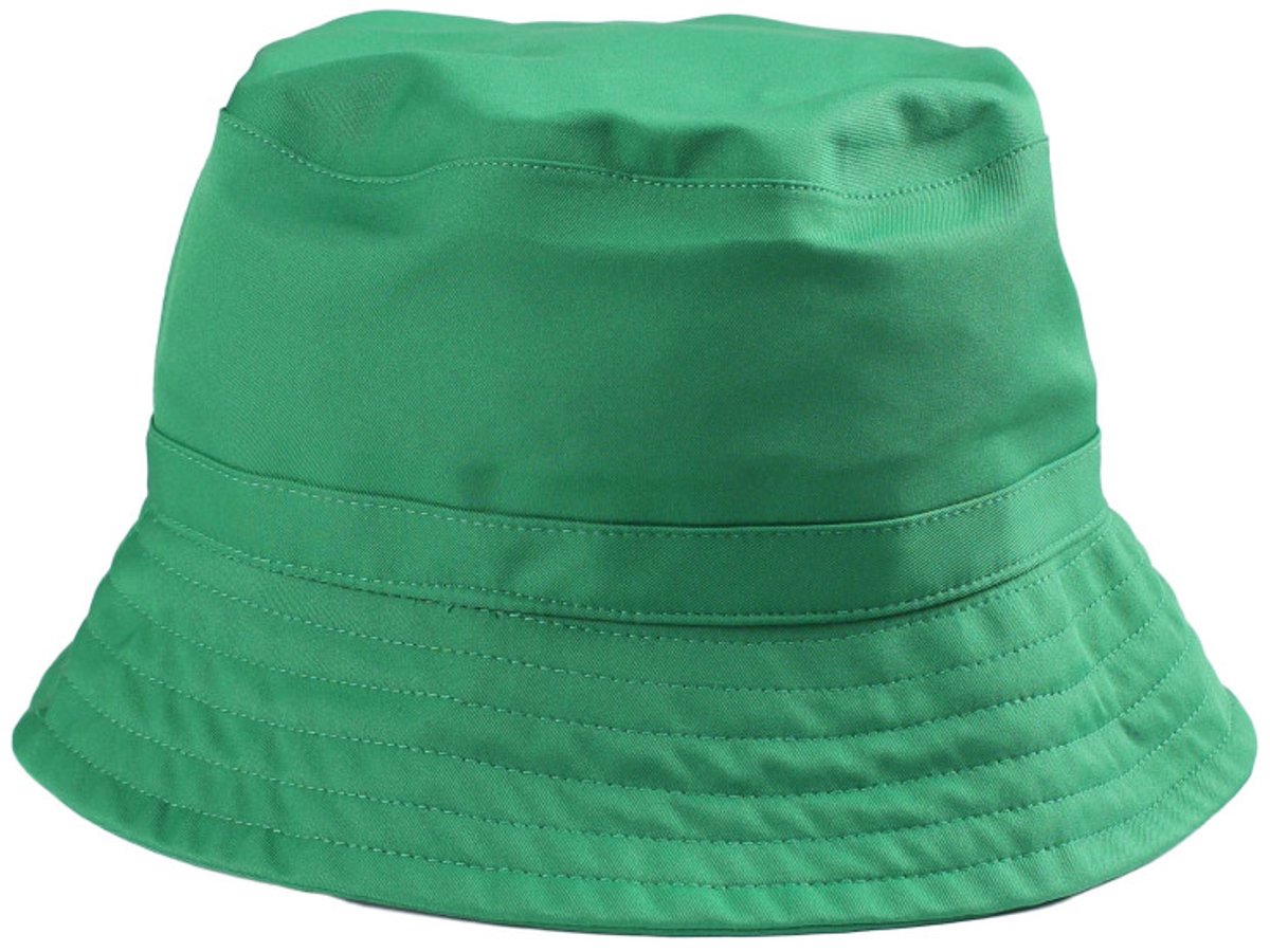 Groene regenhoed / Bucket Hat van Danefae