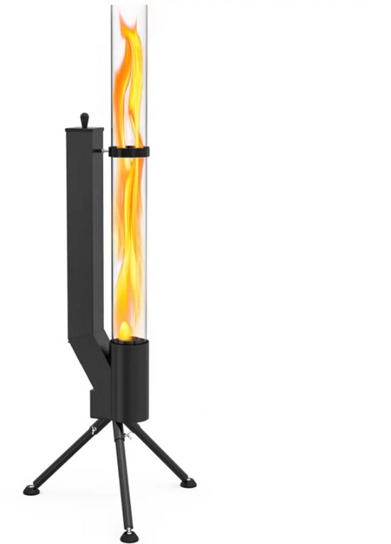 Outdoor trend 2026 |Wolff Mount Pellet Terrasverwarmer |Verticale vlam, pure sfeer |Pellet kachel |Sfeer maker |Pelletkachel verwarmer | Koop TiP!