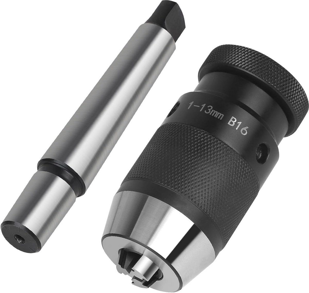 Snelspanboorhouder 1-13 mm met MT2 kegelstift voor tafelzuilboormachine