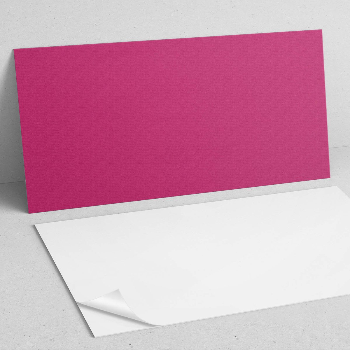 Coloray Wandpanelen Zelfklevend - Kleur roze PVC Wandpaneel - 100 cm x 50 cm - Roze Wandbe