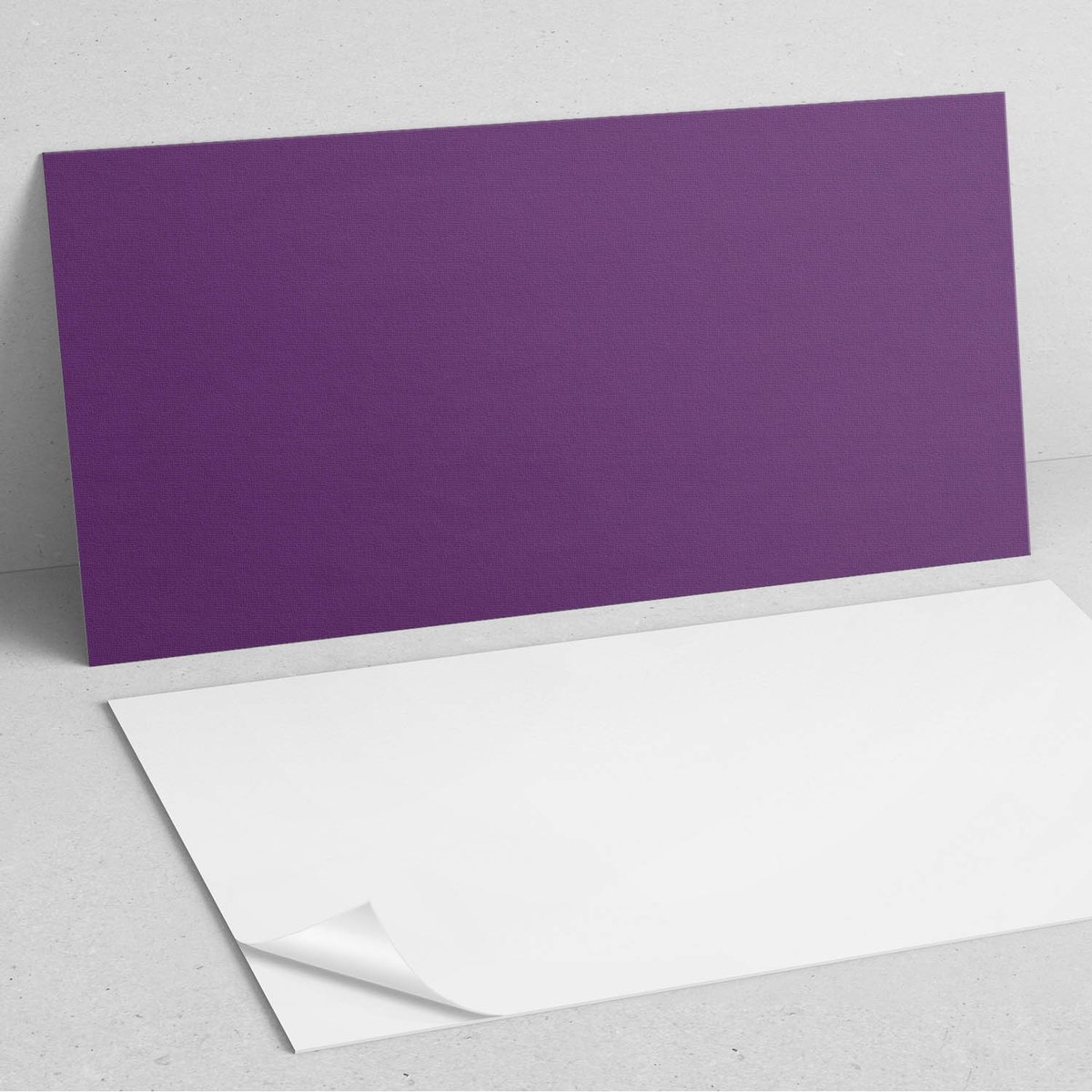 Coloray Wandpanelen Zelfklevend - Violet PVC Wandpaneel - 100 cm x 50 cm - Paars Wandbekle