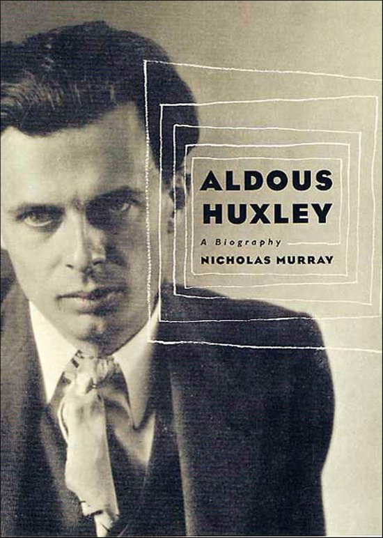 Portrait d'Aldous Huxley sur la couverture de sa biographie par Nicholas Murray.