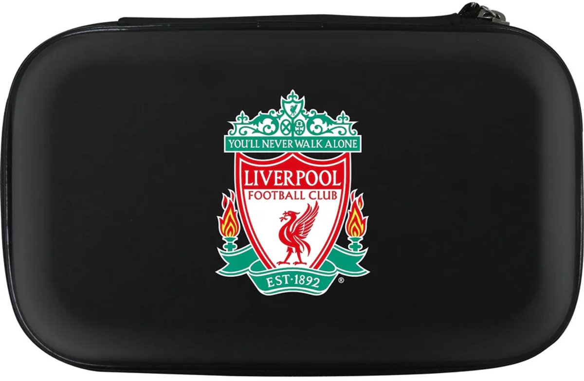 LIVERPOOL FC DARTS CASE - OFFICIAL LICENSED - BLACK - LFC - W2 - CREST