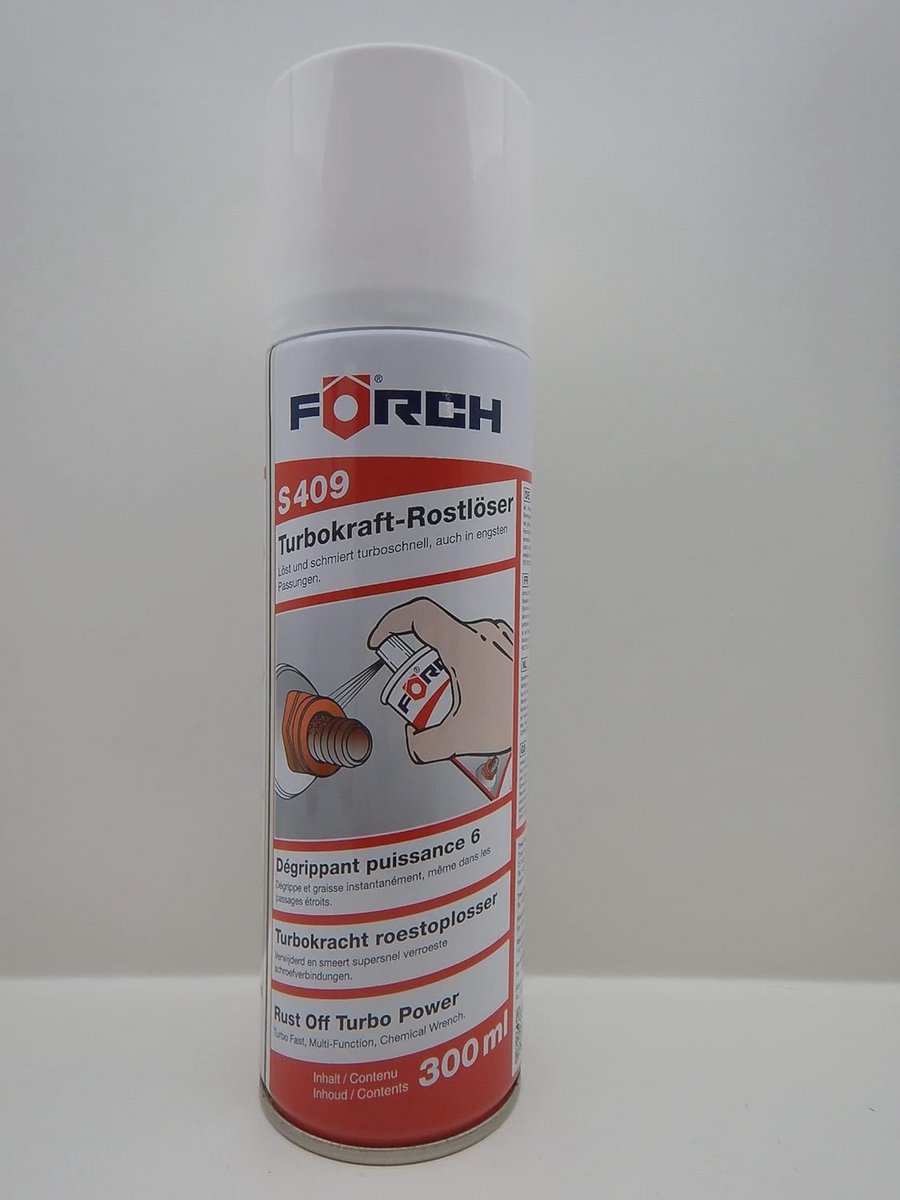 Turbokraft Roestvrije Schroeven Losmaken met Krisolie 300 ml