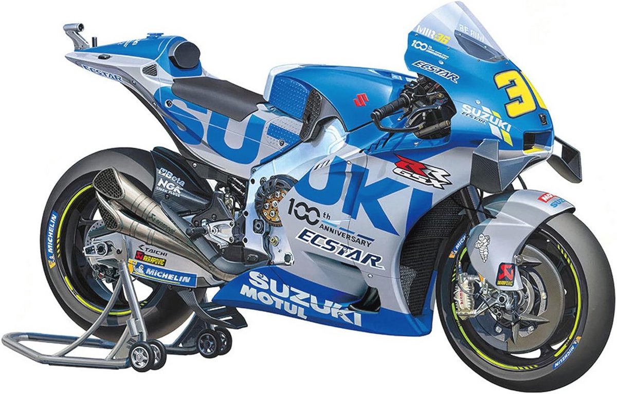 Modelbouwpakket 1:12 Team Suzuki GSX-RR 2020 - bouwset voor hobbyisten en knutselaars