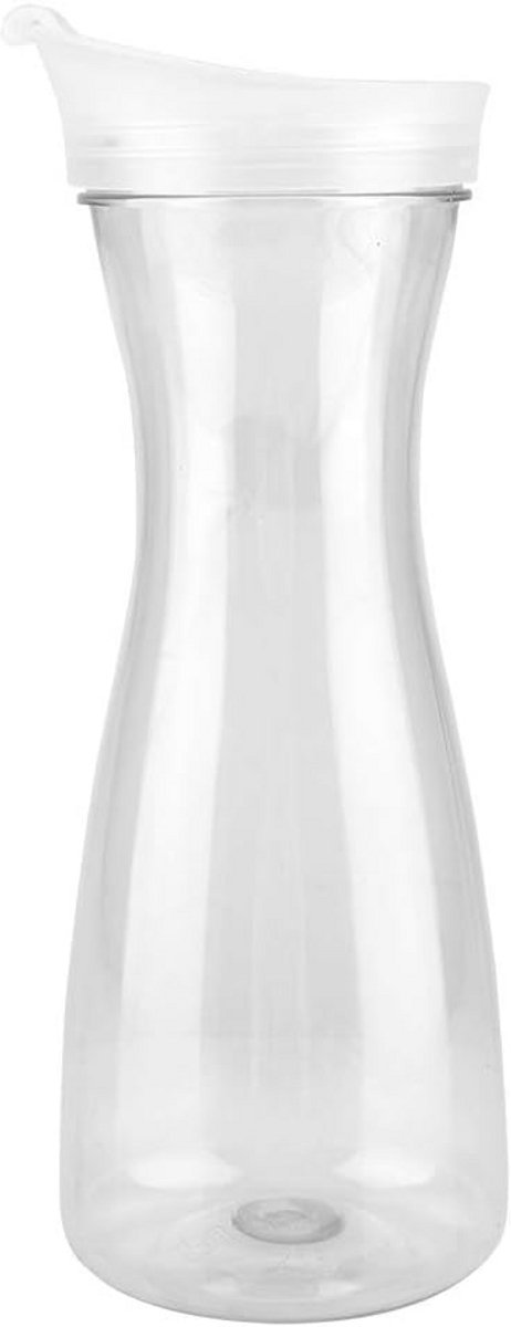 Heldere Acryl Drankkan met Deksel voor Sap en Koude Dranken - 600ml
