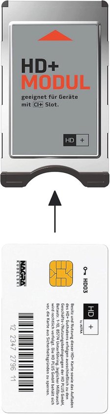 CI+ module voor satellietontvangst - 6 maanden HD+ zenderpakket | bol