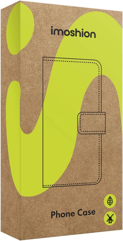 imoshion Hoesje - Geschikt voor Apple iPhone 12 Pro / 12 - Design Bookcase smartphone - Desert Dots