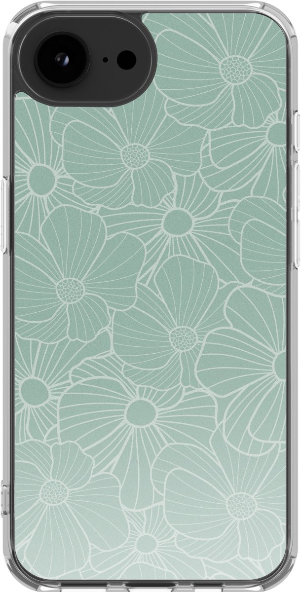 imoshion Hoesje - Geschikt voor Apple iPhone 17e / 16e - Design hoesje - Botanica