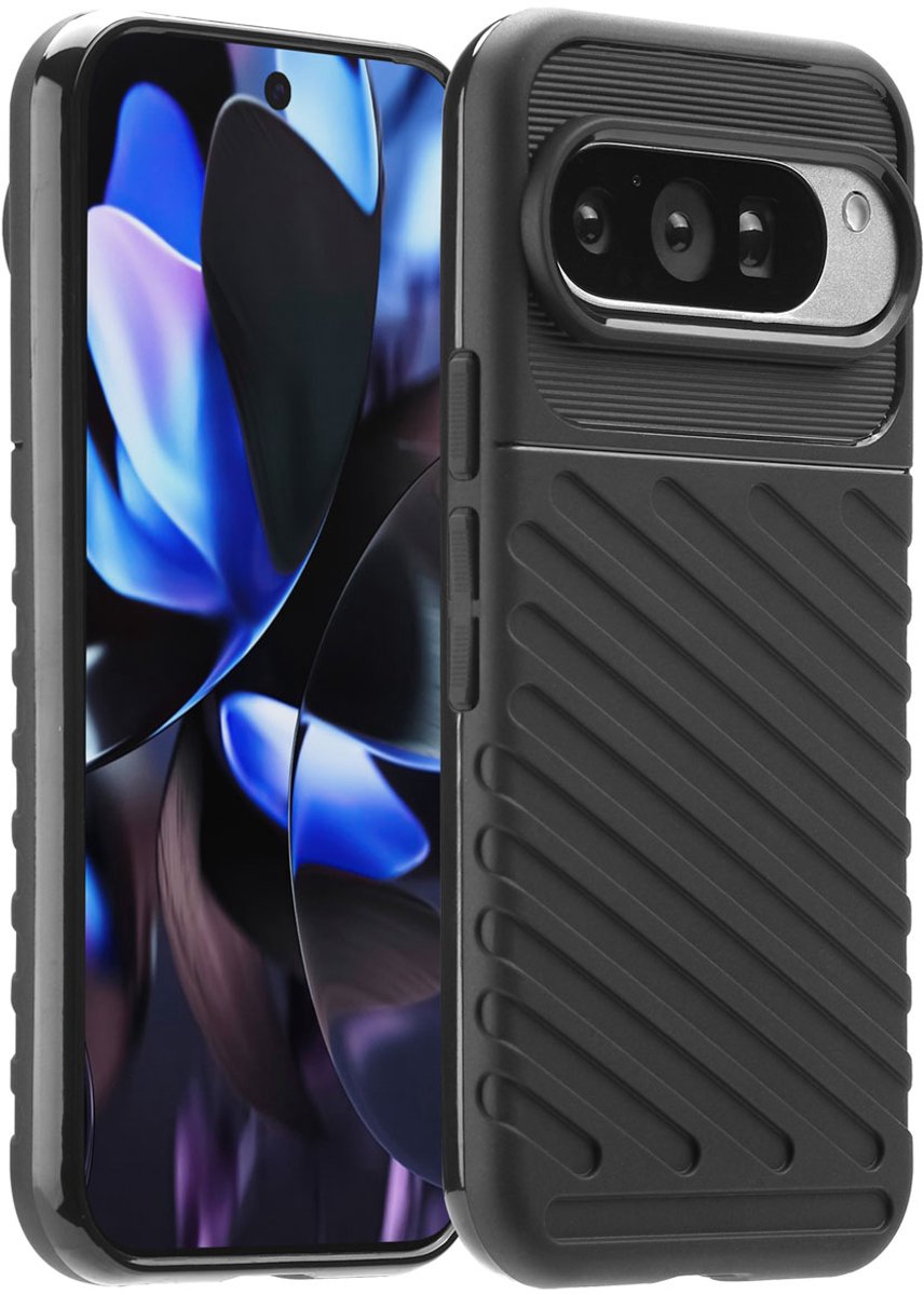 imoshion Hoesje - Geschikt voor Google Pixel 10 Pro - Thunder Backcover - Zwart