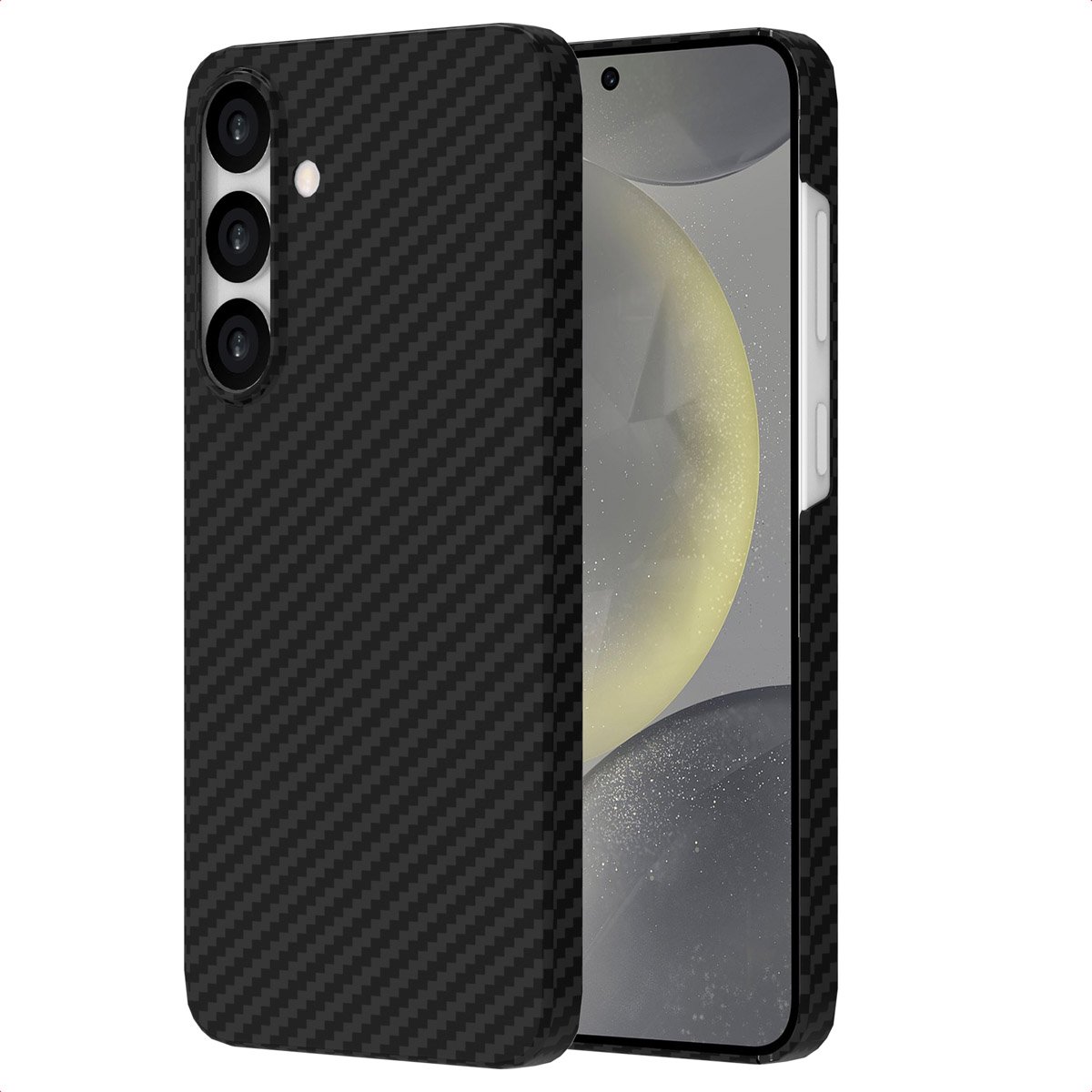 Accezz Hoesje - Geschikt voor Samsung Galaxy S24 Plus - backcover - Zwart