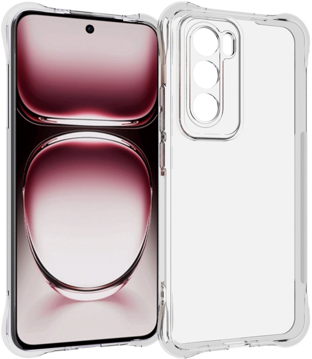 imoshion Hoesje - Geschikt voor Oppo Reno 12 Pro - Shockproof Case - Transparant