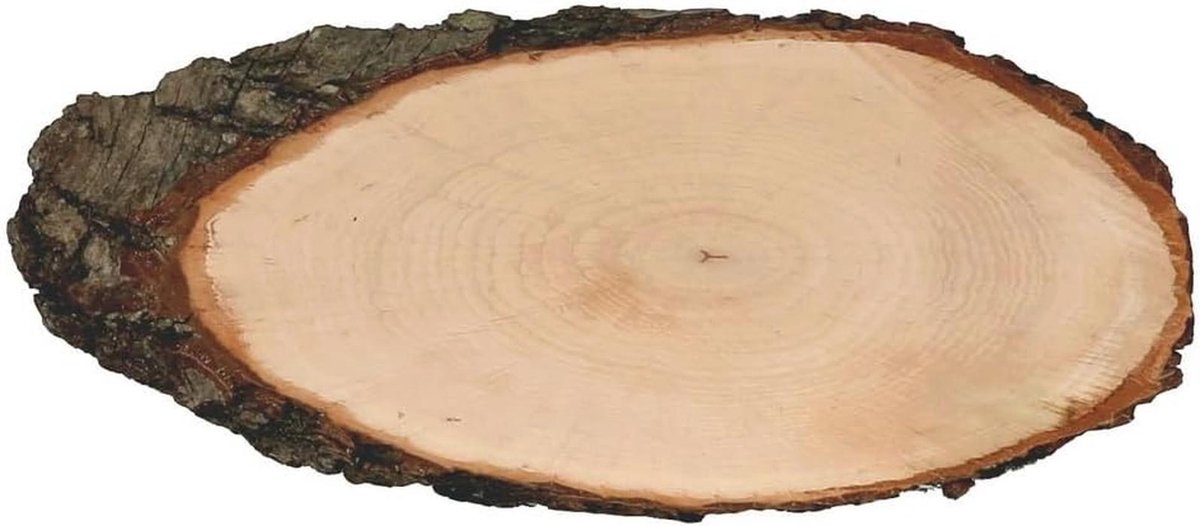 Ovale Koeienplank van Essenhout – Decoratieve Serveerschaal