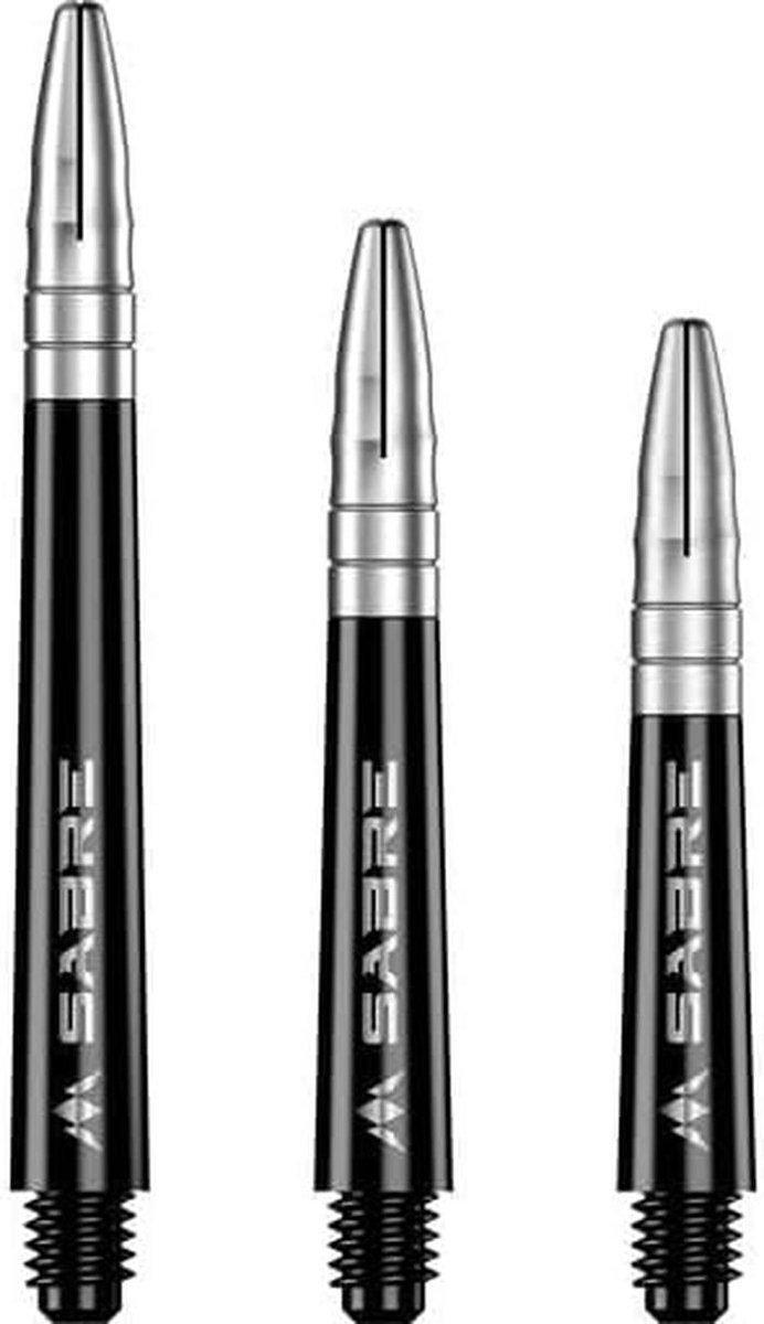Dartpijlen Assortiment Shafts Inbetween Plus Zilver