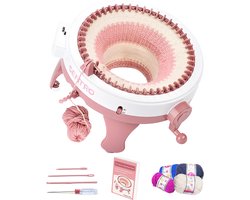 Sentro Breimachine XL - Incl. E-book & Wol - Breimolen met 48 naalden - Knitting Machine - Complete breiset voor beginners & gevorderden