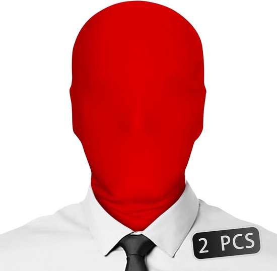 Volgelaatsmaskers voor Halloween Cosplay - 2 Stuks Zwarte Capuchon