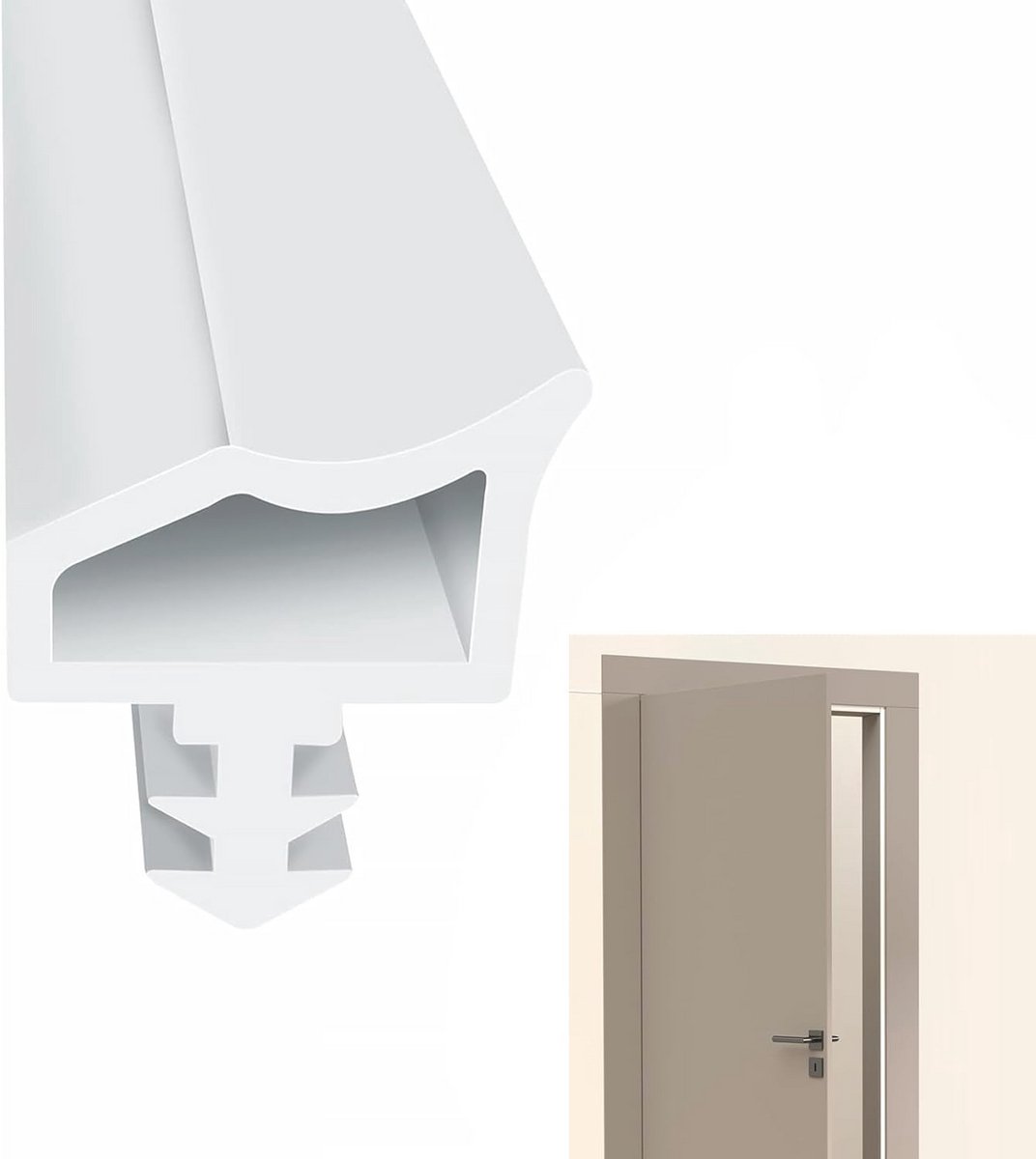 Effectieve deurafdichting voor geluidsisolatie en tochtpreventie