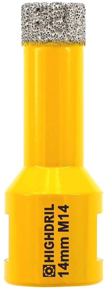 Diamant Kernboor 3/5" (14 mm) met M14 Draad voor Porseleinen Tegels, Keramiek, Graniet en Marmer