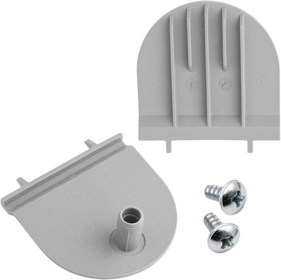 LEEQ Set van 4 clips voor achterplank van de auto, bevestigingsriemclip, zijclips voor achterplank, achterste opbergkettingclips, knophouder, draaibare houder
