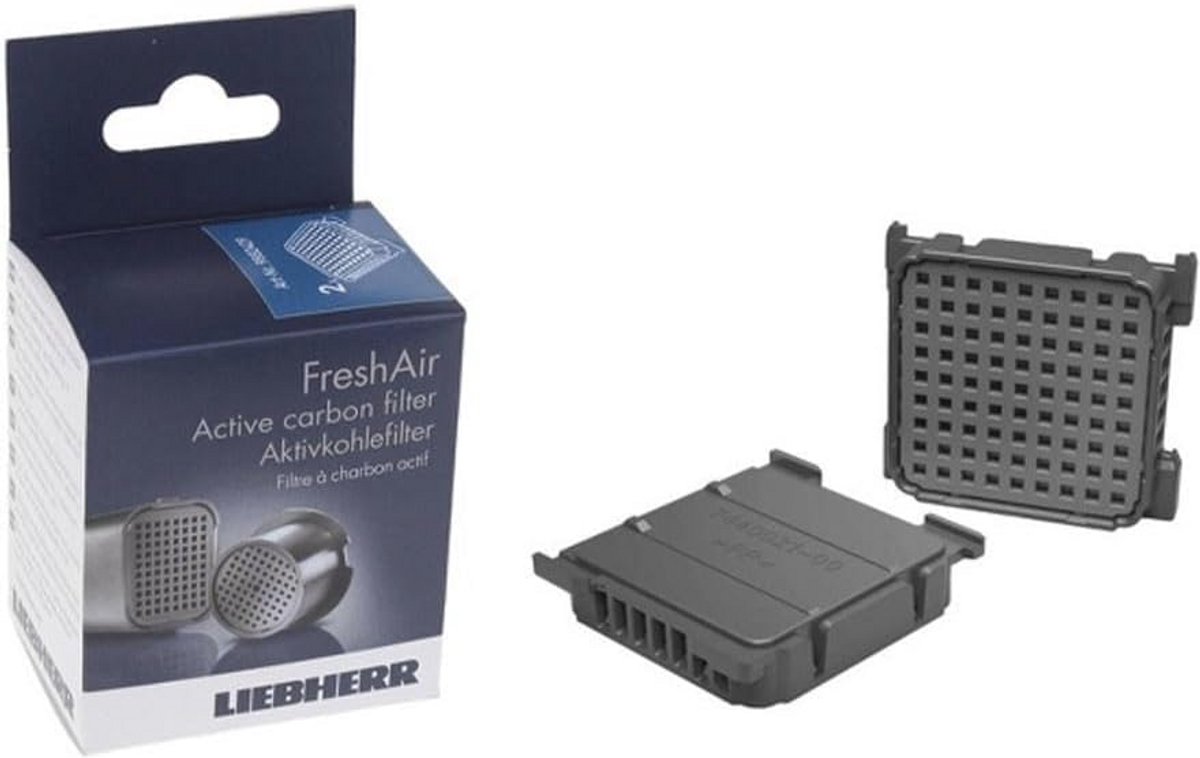 Koolstoffilter voor koelkast - Set van 2