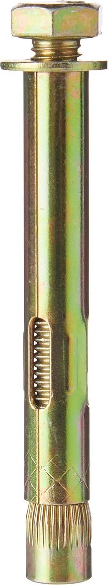 Hex Bolt Sleeve Beton Anker 4 Stuks M8 x 10 x 80mm