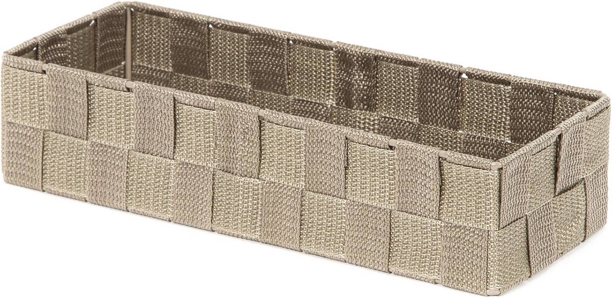 Lade-organizer Taupe 12 x 30 x H.7 cm