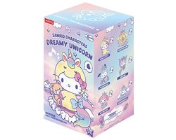 Miniso Sanrio Blind Box - Dreamy Unicorn Characters - Enkele doos - 100% Origineel - Vinyl Plush Surprise Box - Welke Sanrio karakter trek jij? - My Melody - Kuromi - Cinnamoroll - Hello Kitty - 15+ - Collectible - Verzamelobject - Sanrio knuffel