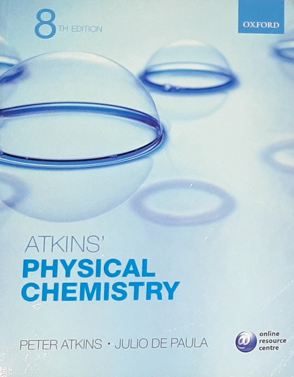Omslag van Atkins' Physical Chemistry