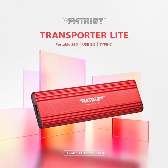 1TB Type-C USB 3.2 Gen 2 Externe Draagbare SSD - Trillingsbestendige Solid State Drive — afbeelding 5