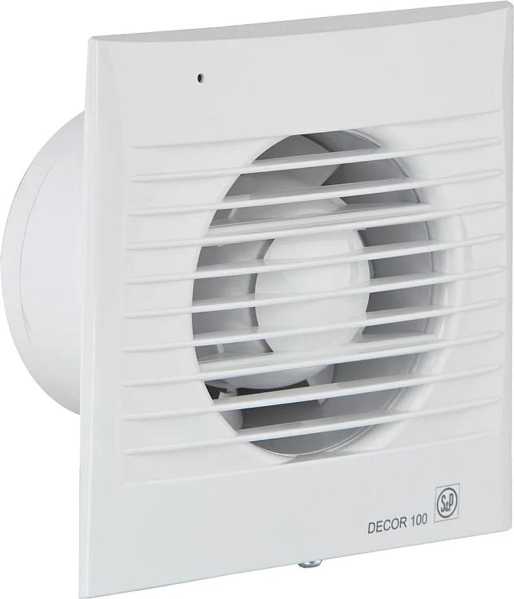 Afvoerventilator Badkamer - 100mm - Energiezuinig - 2500 tpm