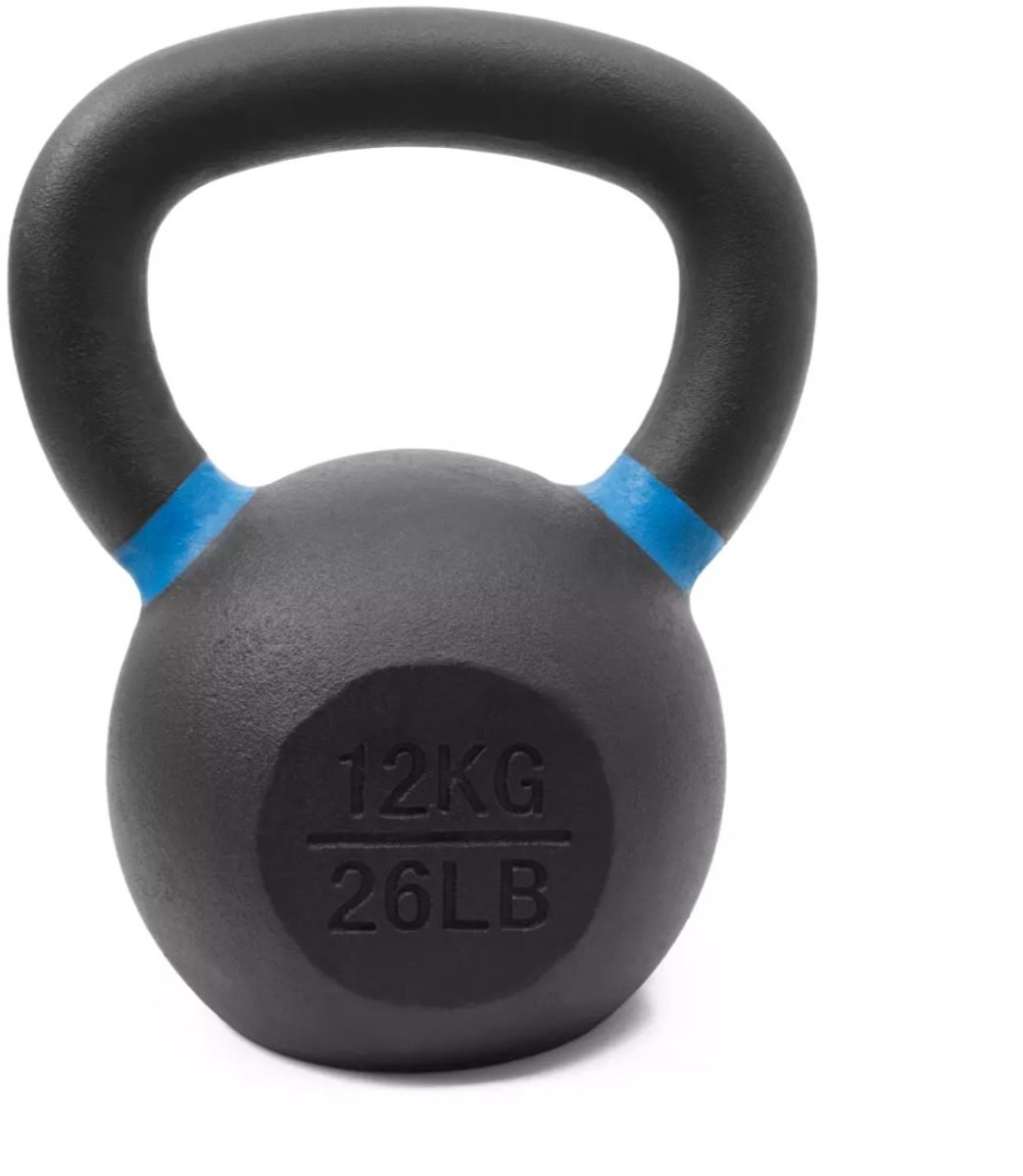 Gietijzeren Kettlebell - 12KG - DumbbellDump