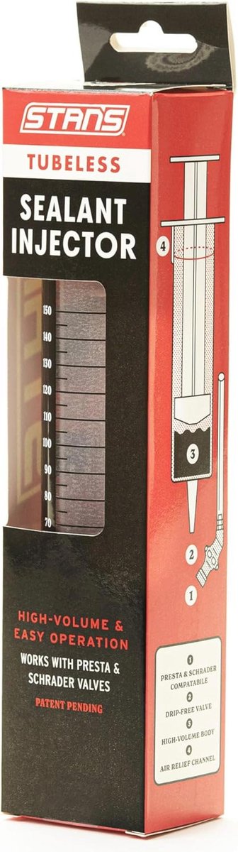 Tubeless Band Sealant Injector voor Moderne Fietsen — afbeelding 4