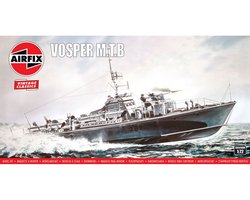 Airfix Modelbouwpakket Militaire voertuigen - 05280V Vosper M.T.B - Vintage Classics WWII - Britse Torpedoboot Plastic - 1:72 - Modelbouw