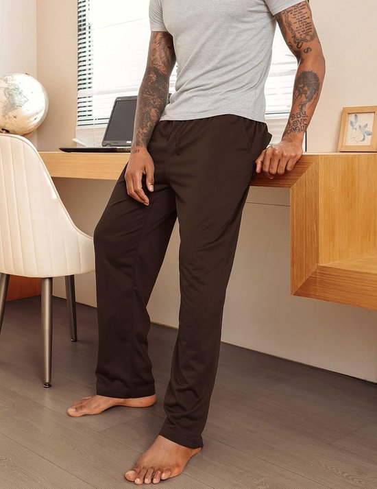 Heren Joggingbroek Ademende Lange Trainingsbroek voor Sport en Yoga — afbeelding 4