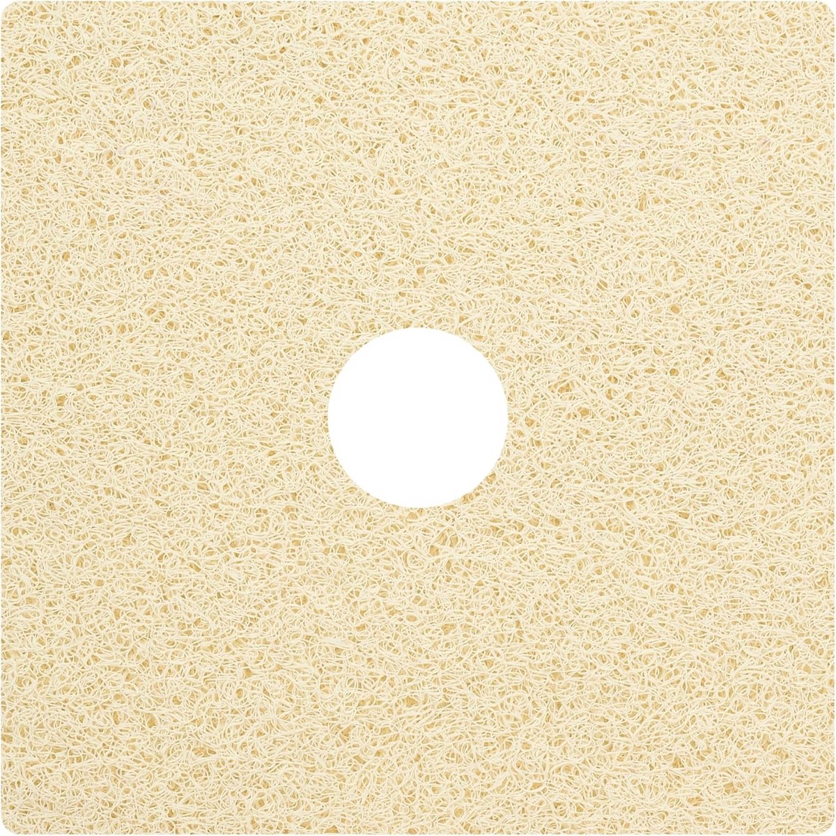 Antislip Douchematt met Afvoergaatje - Verhoogd Comfort en Veiligheid voor Badkamer en Doucheruimte (27 x 27 cm)