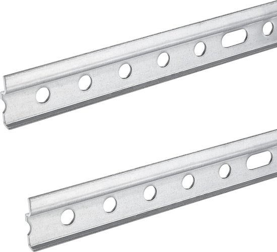 Ophangrail Voor Keukenmeubels 307 Mm Staal Verzinkt 2 Stuks Bol ophangrail-voor-keukenmeubels-307-mm-staal-verzinkt-2-stuks-bol
